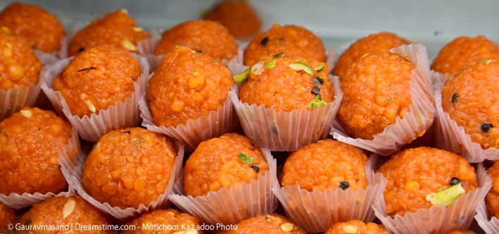 ladoo dessert indien