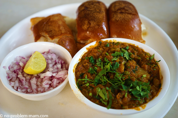 pav bhaji, indian snacks 