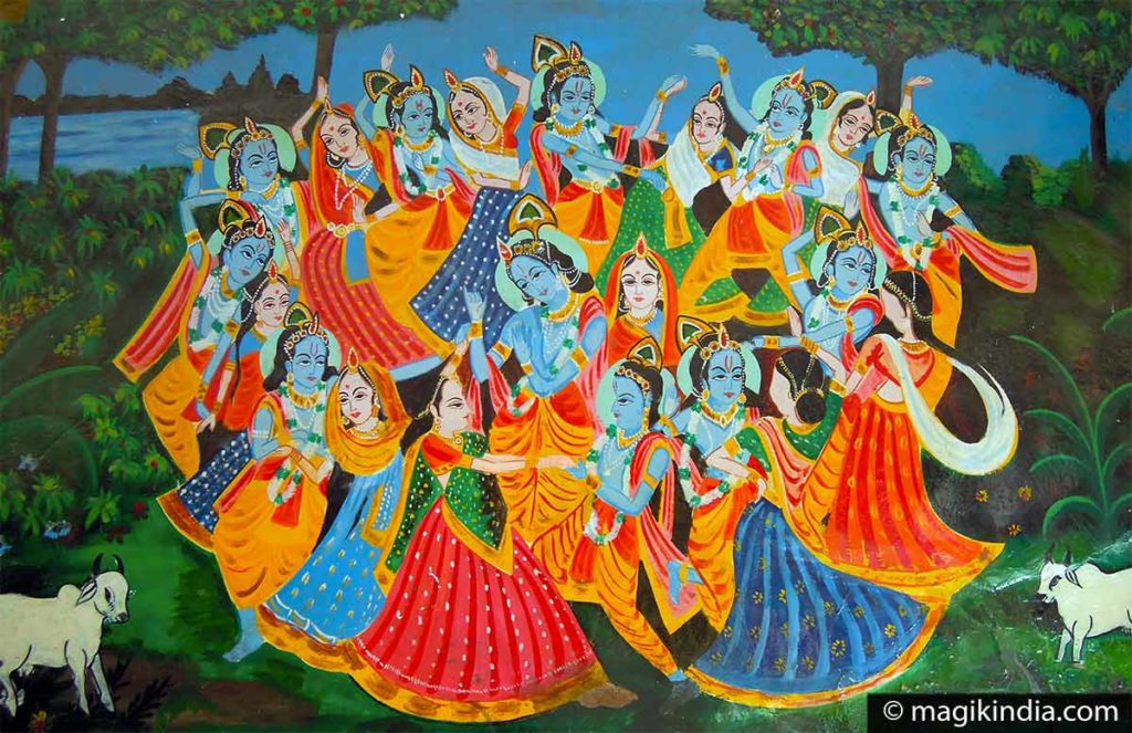 Vrindavan dances for Lord Krishna - MAGIK INDIA