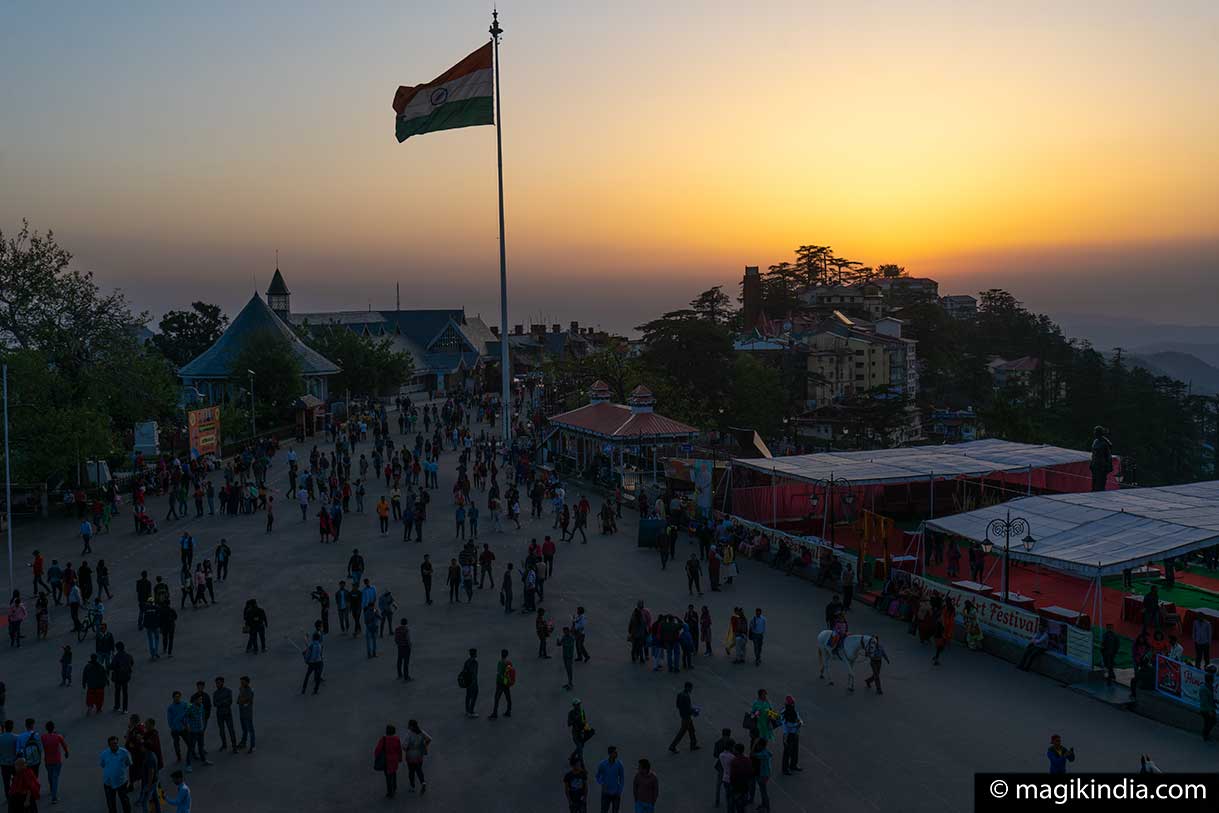 Shimla, a 
